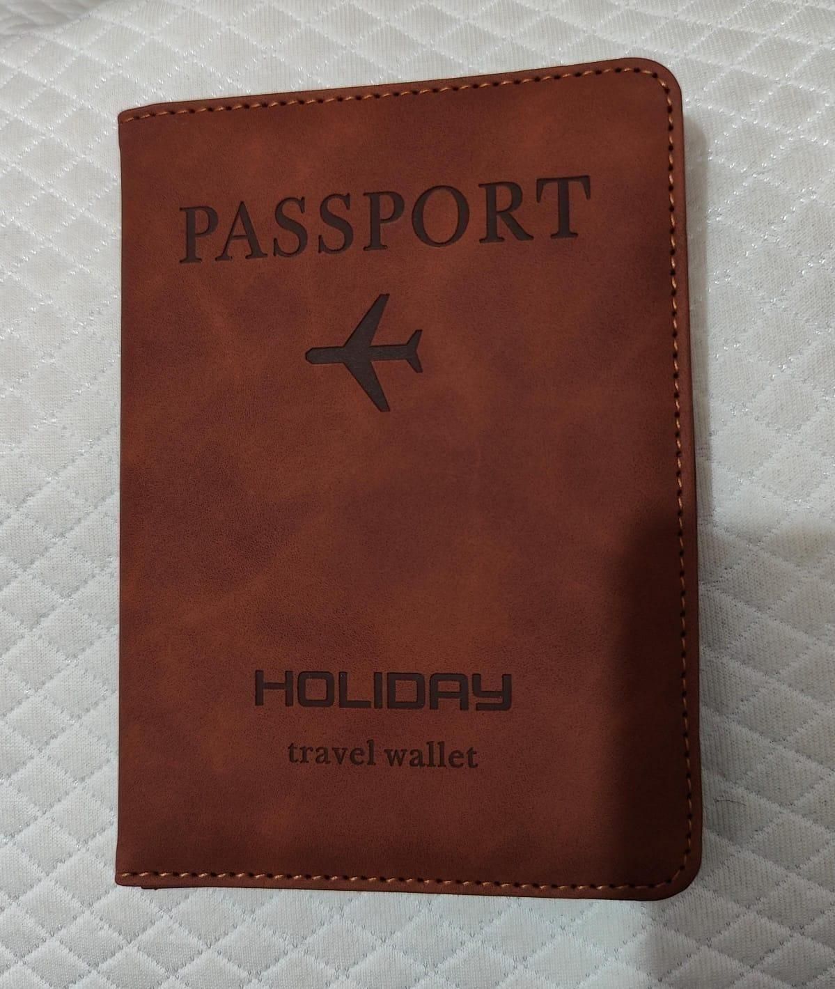 PU Leather Travel Document Holder for Men & Women - APEXPRIME