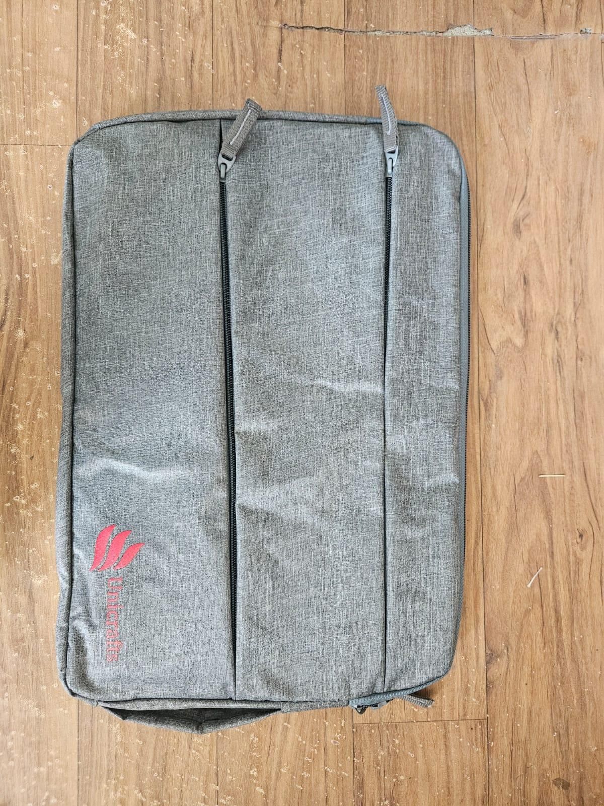Sleek Nylon Fabric Laptop Bag Cover with inner Fur Cushion material - APEXPRIME