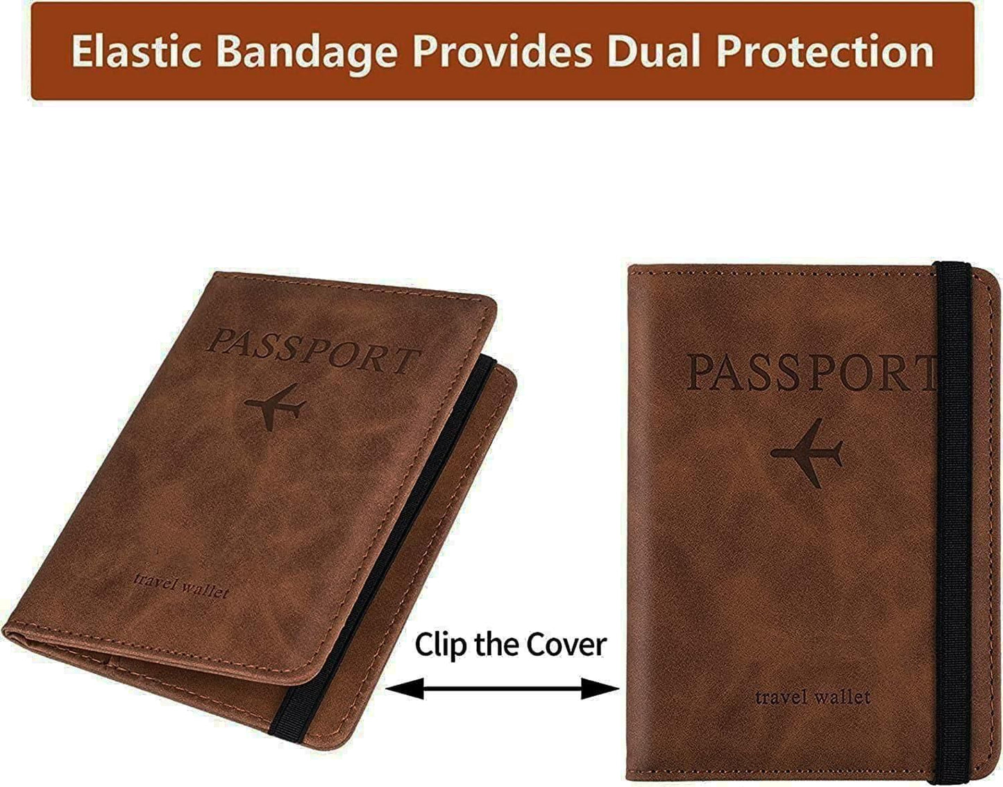 PU Leather Travel Document Holder for Men & Women - APEXPRIME