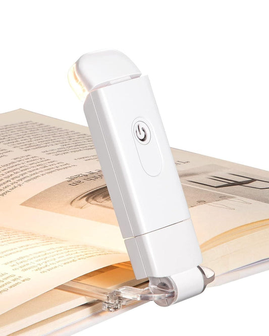 Book Reading Light With Brightness Adjustable For Eye-Protection [Rechargeable] - APEXPRIME